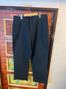 チノパン　黒系　 ディッキーズ dickies 38インチ エンジニア アウトドア メカニック ビックサイズ　アメリカ古着