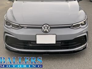 VW ゴルフ8 フロントリップスポイラー Next Innovation 8mmモデル フォルクスワーゲン 日本製 塗装済み エアロ NVG8