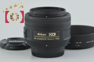 【中古】Nikon ニコン AF-S DX NIKKOR 35mm f/1.8 G