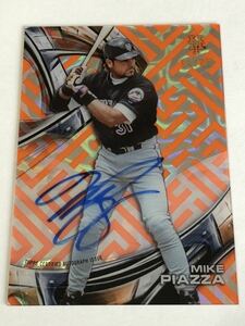 ■BV $200! ピアザ(PIAZZA) 25枚限定 直筆サインカード(AUTO)■2016TOPPS HIGH TEK ORANGE MAGMA DIFFRACTOR /野茂