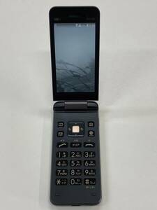 I008【中古】京セラ 携帯電話 GRATINA au KYF39 ブラック 　(カメラあり)　本体のみ