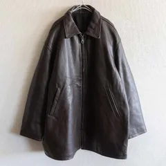 【美品】YOHJI YAMAMOTO DURBAN A.A.R 【レザー ジップ ジャケット】 ヨウジヤマモト ブラウン 25020110