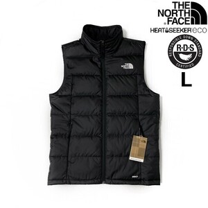 1円～!売切!【正規新品】THE NORTH FACE◆ROXBOROUGH 2.0 VEST ダウンベスト US限定 RDS認証 防寒 アウトドア キャンプ(L)黒 190122-83