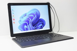 ノートパソコン 2in1PC Windows11 中古 富士通 Arrows Tab V727 第7世代 Core m3 SSD256GB メモリ4GB カメラ 12.3インチ タブレットPC