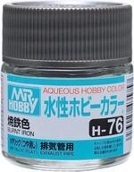 新品塗料・工具 塗料 水性ホビーカラー 焼鉄色 [H76]