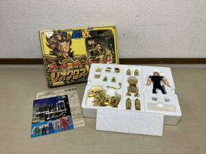 京都⑧ コレクター放出品⑫ BANDAI 聖闘士星矢 【 レオクロス 】 箱付 栞 獅子座の聖衣 聖闘士聖衣大系 黄金聖衣