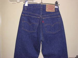 美品 80s 90s USA製 リーバイス Levis 501 デニムパンツ 27/36 濃紺 vintage old 505 ジーンズ リジット