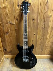 【FS03678000】 Ibanez AX 7弦　エレキギター YAMAHA Ibanez ヤマハ Paul ブラック エレキベース 