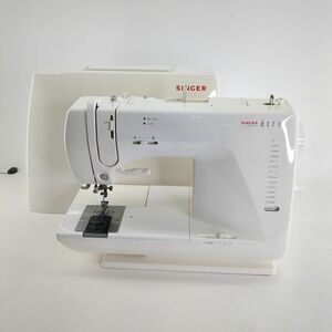 【ジャンク・通電確認のみ】SINGER シンガー 電子ミシン 1860 mon ami ecru 現状品 ◆3102/掛川店