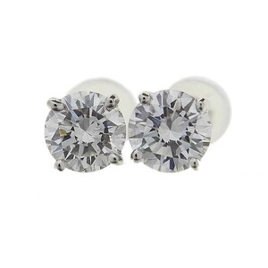 ダイヤモンド ピアス 0.526ct 0.521ct PT900 ダイヤモンド ジュエリー 中古