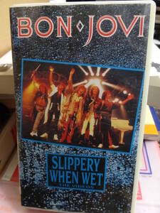 ★Bon Joviボン・ジョヴィ/Slippery When Wet　VHS中古ビデオ