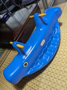 リトルタイクス little tikes 　クジラ　シーソー　 2人乗り子供 おもちゃ玩具