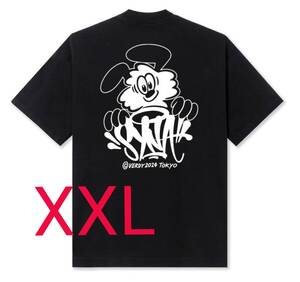 XXL 即発送 正規 SYNA WORLD VERDY Vick T-shirt BLACK シナ ワールド ヴェルディ ヴィック Tシャツ ブラック 黒 メンズ 希少サイズ