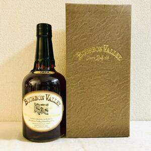 【未開栓】バーボンバレー 1974 24年　Bourbon Valley 1974 24yo【オールドボトル】【古酒】【バーボン】【BOURBON】【終売品】【箱有り】