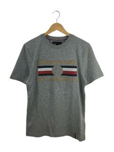 TOMMY HILFIGER◆Tシャツ/S/コットン/GRY