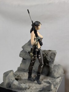 1/24 Female sniper　Quiet 完成品