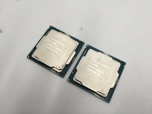 ♪▲【Intel インテル】Core i7-8700 CPU 部品取り 2点セット SR3QS まとめ売り 1119 13