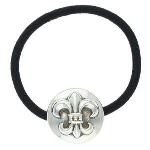 クロムハーツ Chrome Hearts HAIRBAND/BSフレアボタンヘアゴム シルバーコンチョ 中古 SS07