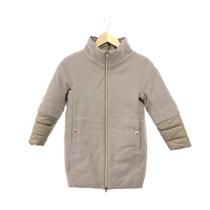 ◆HERNO ヘルノ ロングコート サイズ:8A◆CA004G-39601-2600 ピンク/パープル ウール混 キッズ 中綿コート アウター 子供服 女の子 8歳