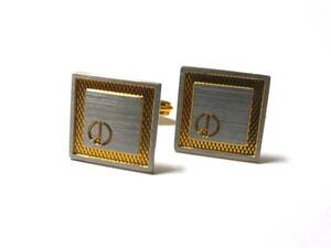 アルフレッド ダンヒル メンズ カフス ALFRED DUNHILL square cufflinks カフスボタン カフリンクス