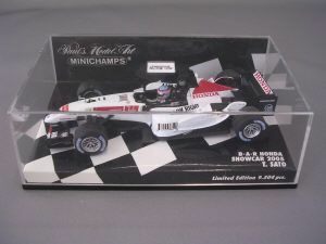 ミニチャンプス　BARホンダ　ショーカー　2005　佐藤琢磨　1/43