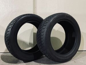 ★溝あり パンク無し★ 2本 265/50R19 スタッドレス タイヤ ブリヂストン ブリザック DM-V2 ブリジストン DMV2 ポルシェ A-8-27