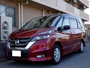 4WD 車検満タン セレナHV プロパイロット エマブレ ナビ フルセグTV Bluetooth フリップモニター Bモニター 両側パワスラ インテリキー ETC