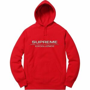 シュプリーム　Supreme Reflective Excellence Hooded Sweatshirt　RED　M　シュプリーム　パーカー