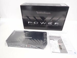 【個装未開封品】Rockford Fosgate T600-4 4chパワーアンプ ロックフォード カーオーディオ 2024年製 △ 6EEC6-2