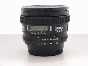 ニコン Nikon Fマウントレンズ AF NIKKOR 20mm F2.8D