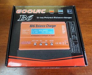 GOOLRC バランスチャージャー B6 Balance CHARGER 充電器 Ni-MH Ni-Cd Li-Ion Li-Fe Li-Po グールアールシー 不足部品あり ジャンク扱 美品