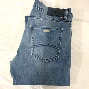 アルマーニエクスチェンジ ARMANI EXCHANGE 現状品 デニムパンツ ジーンズ ジーパンボトム3HZJ13 ZIELZ AX J13 カg