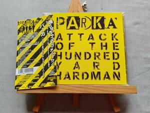 3809h 即決 中古CD 帯付き良品 英ディスコパンク PARKA 『Attack Of The Hundred Yard Hardman』 パーカ 08年1st ボートラ4曲追加国内盤