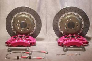 86 BRZ GDB GC8 GRB GRF VAB GVF BP5 BL5 355mm 2Pローター ブレーキキット 6pot キャリパー BRSS TP-9【ZN6 ZC6 ZN8 ZC8 ワンオフ製作可能