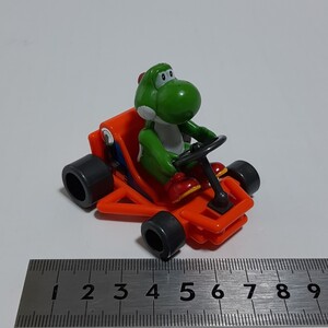 レトロ 初期 マリオカート フィギュア ヨッシー ミニカー カート 初代 SFC 任天堂 Nintendo Mario Super Mario Kart JAPAN TOYS 1992