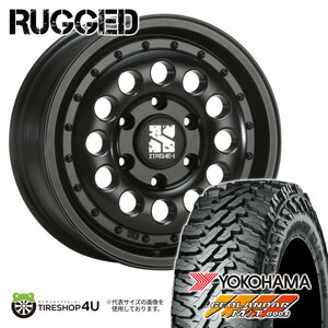 4本セット XTREME-J RUGGED 16x6.5J 6/139.7 +38 SBK ジオランダー M/T G003 215/70R16 BL ハイエース 200系