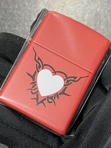 zippo レッドハート 希少モデル 2016年製 ② シルバーインナー 2016年製