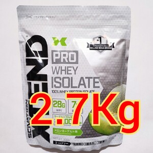 2700g SCIVATION XTEND PRO WHEY ISOLATE メロンヨーグルト味 エクステンド ホエイプロテイン　アイソレート　BCAA WPI　