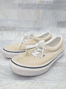 ◇ VANS ヴァンズ ERA エラ V95CLA スニーカー シューズ サイズ23.0 ベージュ レディース P