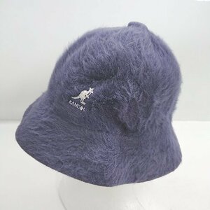 ◇ ⊇ KANGOL カンゴール バケットハット ネイビー系 サイズL レディース E