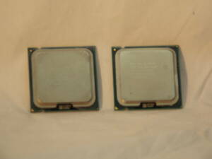 Intel core E5280,E8400 2種