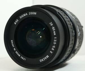 ~実写確認済~ ☆外観美品・人気の望遠レンズ☆　ペンタックス1眼レフ用(Kマウント) SIGMA ZOOM 28-80mm F3.5-5.6 II MACRO (I0308)