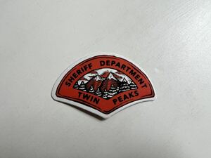 TWIN PEAKS ツインピークス ステッカー 新品 stickers David Lynch デビッドリンチ　映画　海外ドラマ　ハリウッド　グッズ　アメリカ