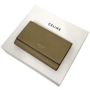 CELINE レザー6連キーケース 鍵ケース 8069000105438