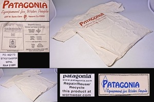 PATAGONIA ★ パタゴニア ★ Tシャツ ★ M ★ 生成 ★ M