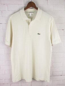 LSH4234 LACOSTE ラコステ ポロシャツ FR 4 / US M アイボリー系