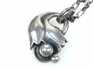 ジョージジェンセン　Georg Jensen　デザイン　ネックレス　シルバー925　YAS-7474