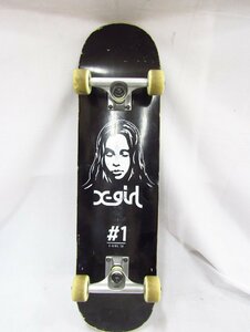 X-GIRL コンプリートデッキ スケートボード ◆5694