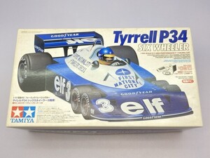 タミヤ ラジコン 1/10 タイレル P34 シックスホイラー 組立式未塗装品 49154 [35-2194]