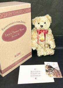 シュタイフ Licca TEDDY BEAR★BLOND35 証書・箱付⑨